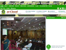 Tablet Screenshot of mist.ac.bd